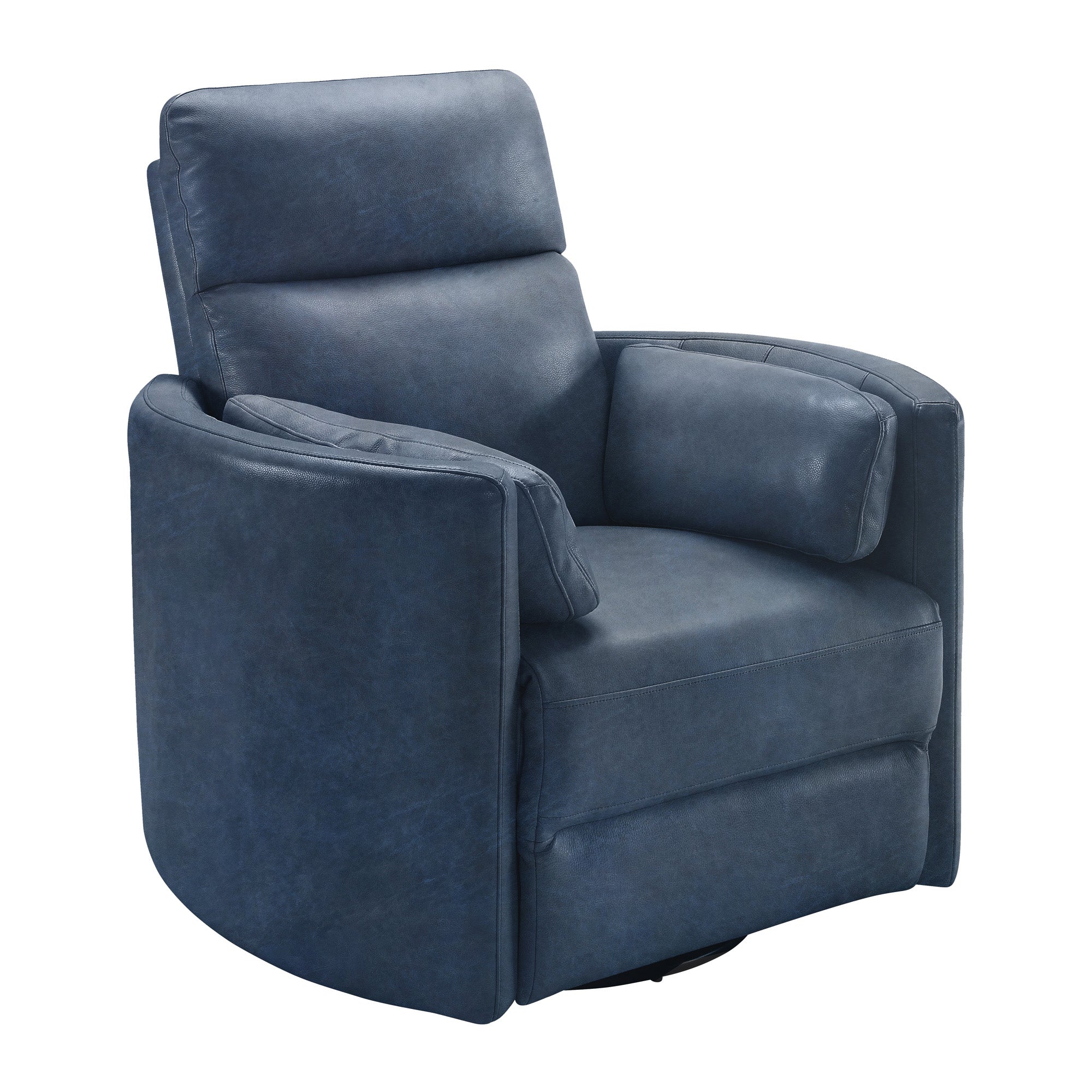 RADIUS - VINTAGE NAVY Powered By FreeMotion Power Cordless Swivel Glider Recliner