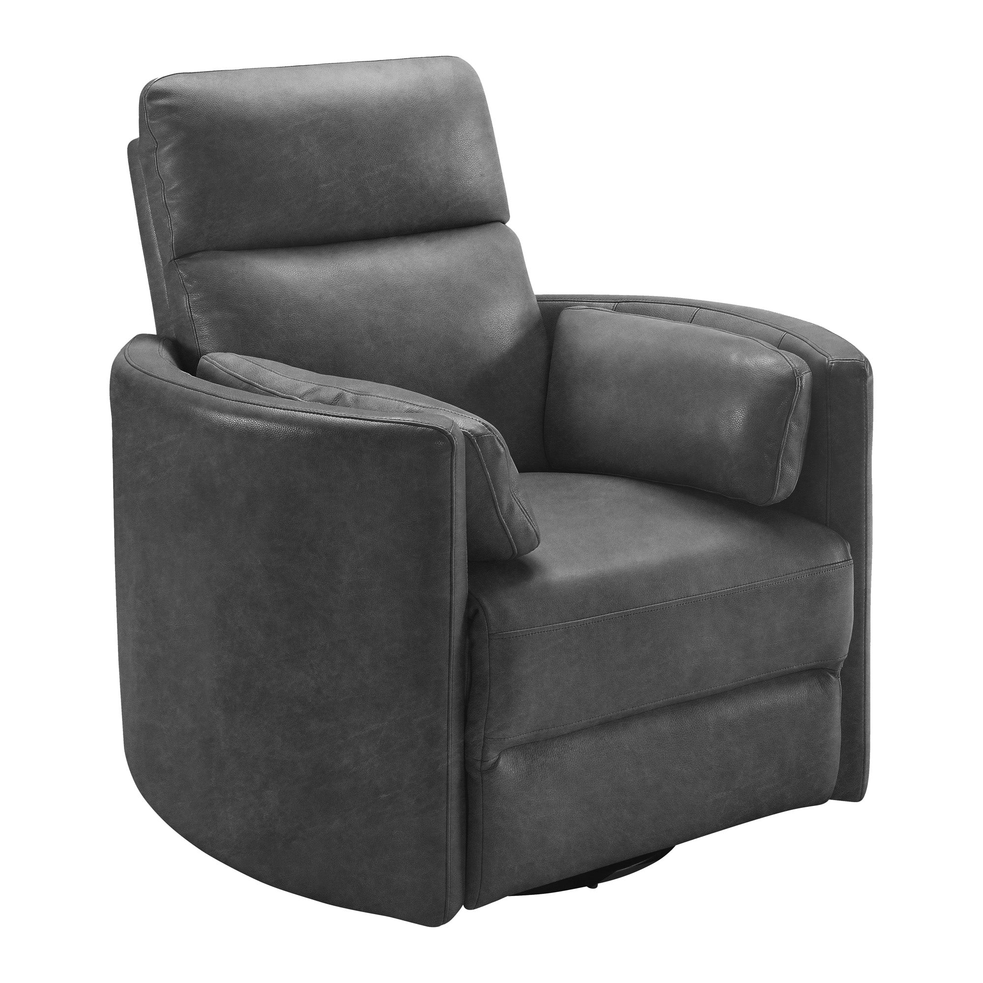 RADIUS - VINTAGE SLATE Powered By FreeMotion Power Cordless Swivel Glider Recliner