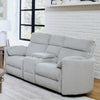 RADIUS - MEGA GREY Power Glider Console Loveseat