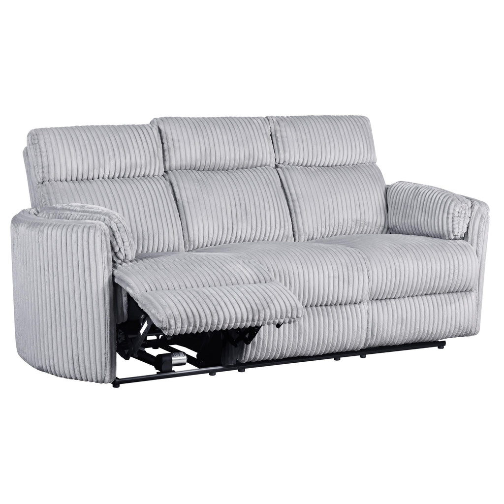 値下げ☆67584円→28000円！　NEW　MERCURYソファ RADIUS - MEGA GREY Power Sofa - Parker House Furniture