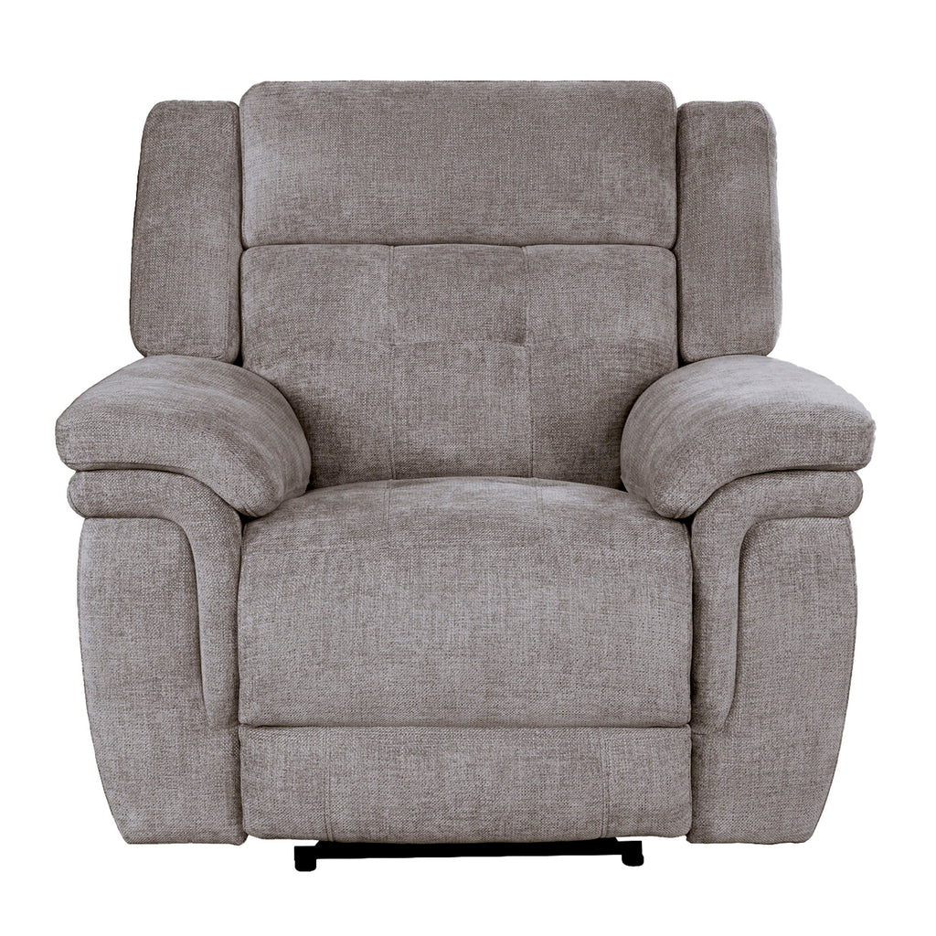 RICHLAND - BRISTOL GREY Power Recliner with Power Headrest