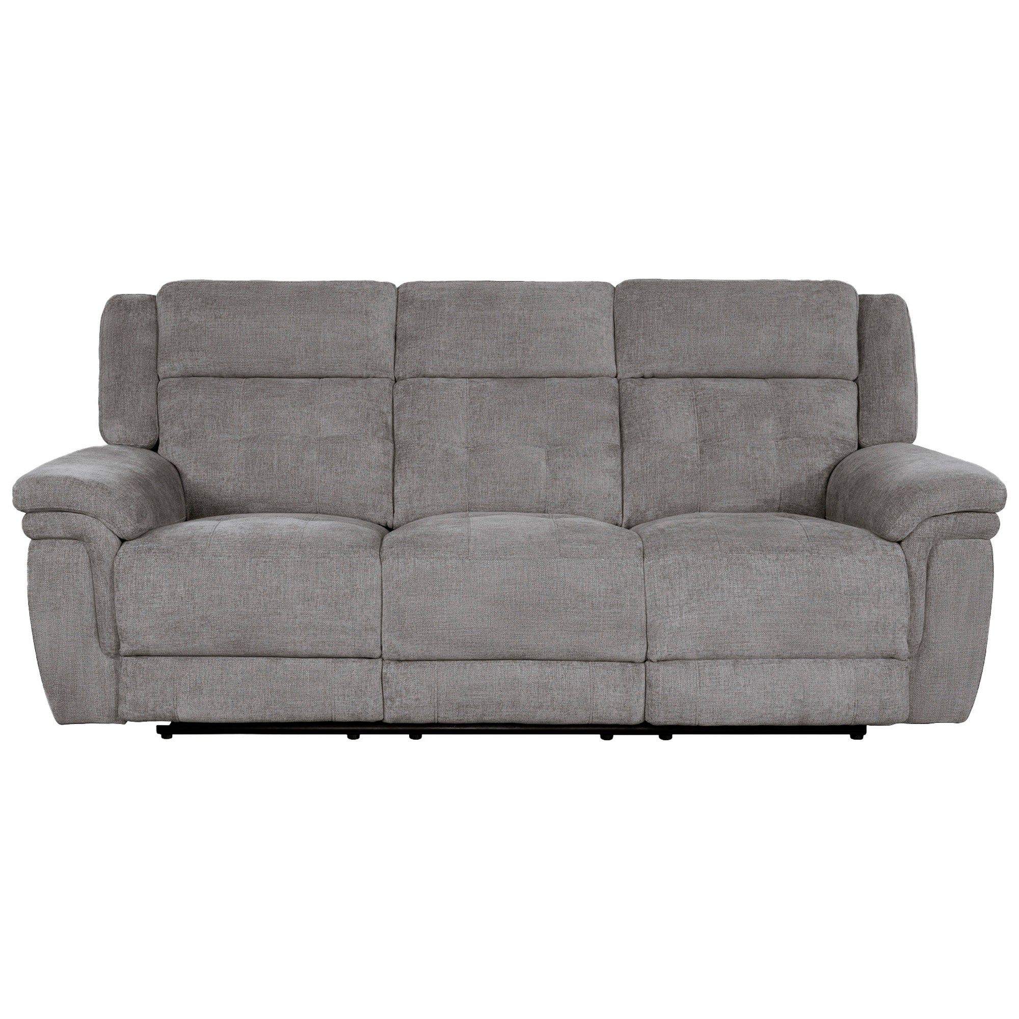 RICHLAND - BRISTOL GREY Power Sofa with Power Headrests