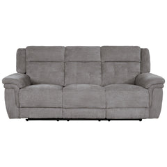 RICHLAND - BRISTOL GREY Power Sofa with Power Headrests - Parker