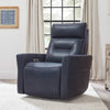 REMMINGTON - VINTAGE NAVY Power Swivel Glider Recliner