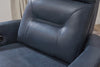 REMMINGTON - VINTAGE NAVY Power Swivel Glider Recliner