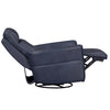 REMMINGTON - VINTAGE NAVY Power Swivel Glider Recliner
