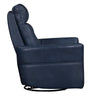 REMMINGTON - VINTAGE NAVY Power Swivel Glider Recliner