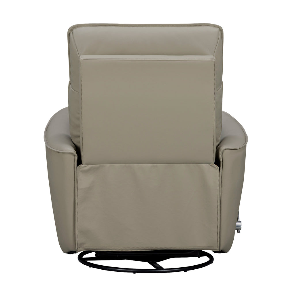 ROXY - ABBY LIGHT GREY Manual Swivel Glider Recliner - Parker