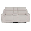 SEBASTIAN - LENOX BONE Power Console Loveseat