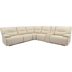 SPARTACUS - OYSTER 6pc Modular Power Reclining Sectional with