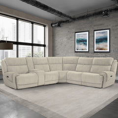 邦楽 Lunch Time Speax 2LP Blue Print Maneuver SPENCER - TIDE PEBBLE 6pc Modular Power Reclining Sectional