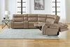 THEON - STOKES TOFFEE 6pc Package A Modular Reclining Sectional