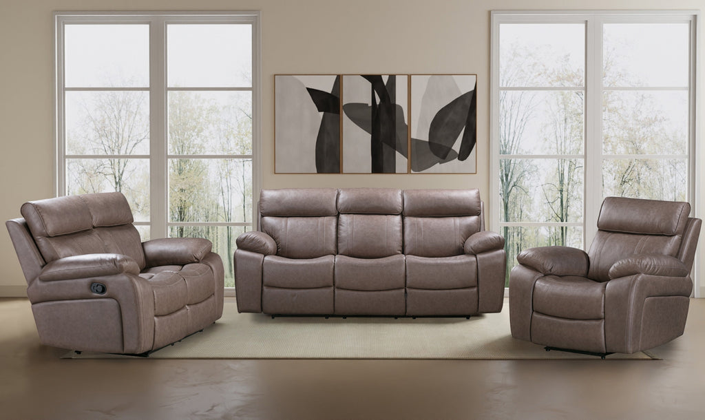 THEON - STOKES TOFFEE Manual Glider Recliner - Parker House Furniture