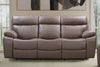 THEON - STOKES TOFFEE Manual Sofa with Drop Down Table