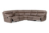 THEON - STOKES TOFFEE 6pc Package A Modular Reclining Sectional