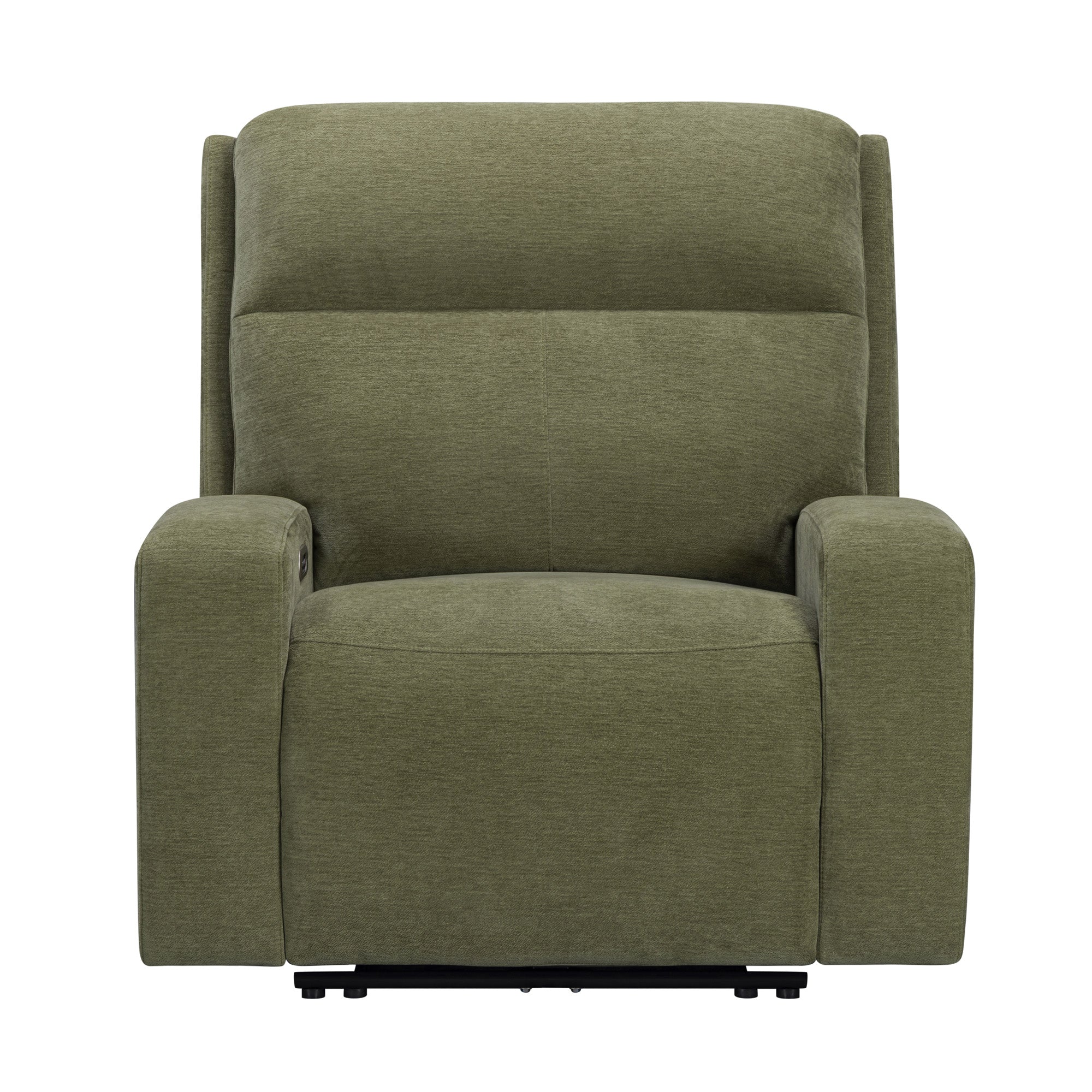 TRAXTON - JASPER MOSS Power Zero-Gravity Recliner with Power Headrest & Lumbar