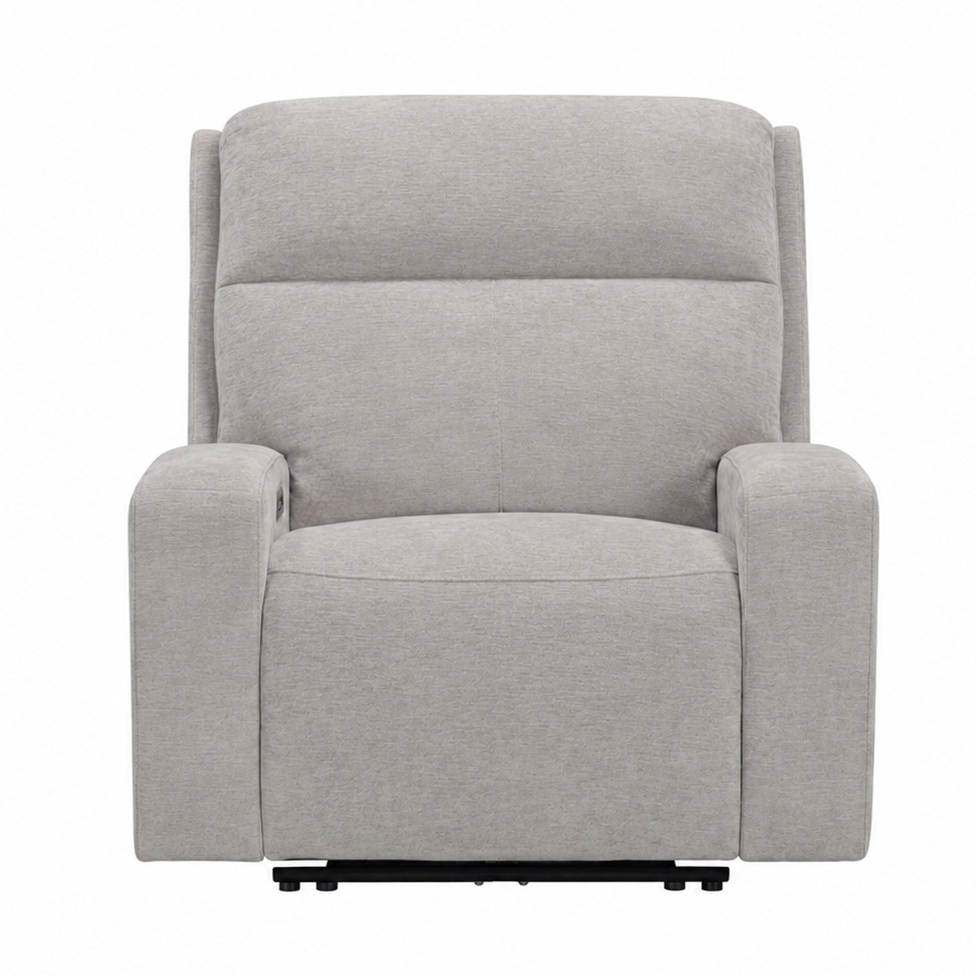 TRAXTON - JASPER TAUPE Power Zero-Gravity Recliner with Power Headrest & Lumbar