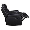 CLAYTON - PHANTOM Manual Console Loveseat