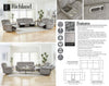 RICHLAND - BRISTOL GREY Power Recliner with Power Headrest