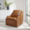 ASHER - STEAMBOAT ECRU 360 Degree Swivel Accent Chair