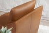 ASHER - STEAMBOAT ECRU 360 Degree Swivel Accent Chair