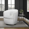 BAROLO - SNOW Swivel Club Chair