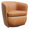 BAROLO - VINTAGE CARAMEL Swivel Club Chair