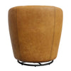 BAROLO - VINTAGE CARAMEL Swivel Club Chair