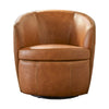 BAROLO - VINTAGE CARAMEL Swivel Club Chair