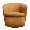 BAROLO - VINTAGE CARAMEL Swivel Club Chair