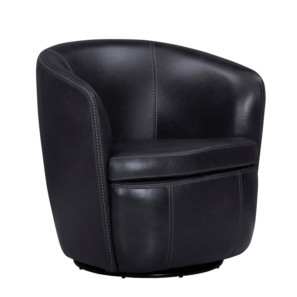 BAROLO - VINTAGE ONYX Swivel Club Chair - Parker House Furniture