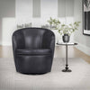 BAROLO - VINTAGE ONYX Swivel Club Chair