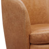 BAROLO - VINTAGE SADDLE Swivel Club Chair