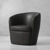 BAROLO - VINTAGE SLATE Swivel Club Chair