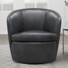 BAROLO - VINTAGE SLATE Swivel Club Chair