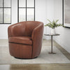 BAROLO - VINTAGE WHISKEY Swivel Club Chair
