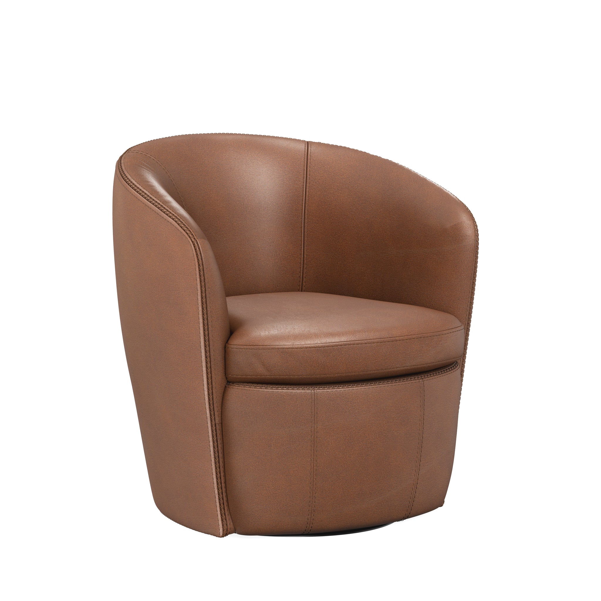 BAROLO - VINTAGE WHISKEY Swivel Club Chair - Parker House Furniture