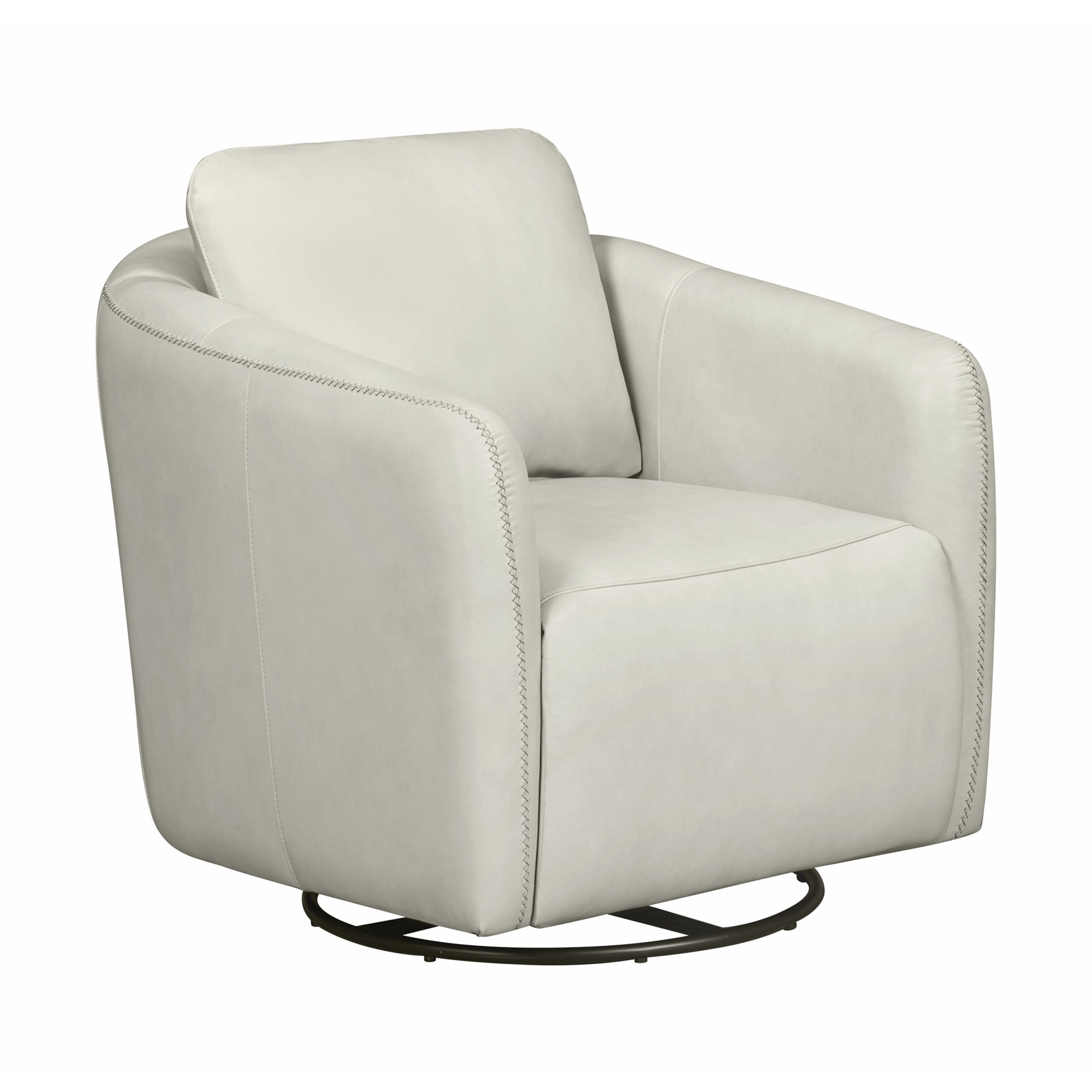 DANTE - RENAISSANCE IVORY Swivel Glider Accent Chair