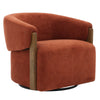 FINLEY - ISLAND RUST Swivel Accent Chair