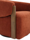 FINLEY - ISLAND RUST Swivel Accent Chair