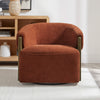 FINLEY - ISLAND RUST Swivel Accent Chair
