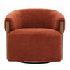 FINLEY - ISLAND RUST Swivel Accent Chair