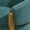 FINLEY - ISLAND TEAL Swivel Accent Chair