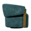 FINLEY - ISLAND TEAL Swivel Accent Chair