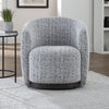 TATUM - NIGHTSHADE Swivel Accent Chair