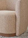 TATUM - SAND DOLLAR Swivel Accent Chair