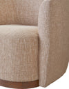 TATUM - SAND DOLLAR Swivel Accent Chair