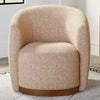 TATUM - SAND DOLLAR Swivel Accent Chair