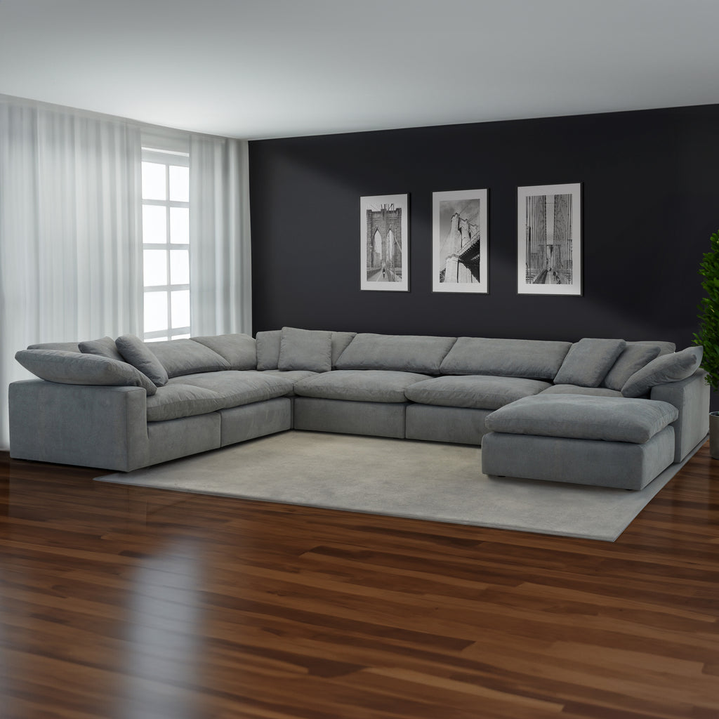 EXHALE - MATHIS THUNDER 6pc Modular Sectional - Parker House