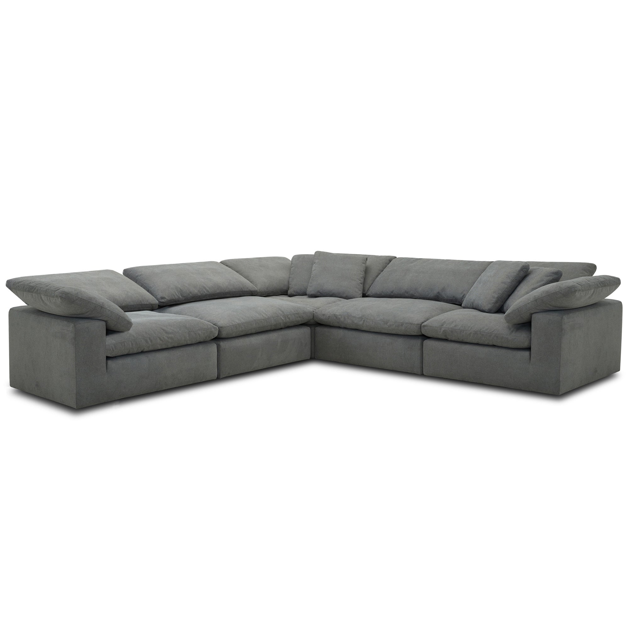 EXHALE - MATHIS THUNDER 5pc Modular Sectional (A)